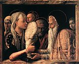 Andrea Mantegna Canvas Paintings - Presentation at the Temple